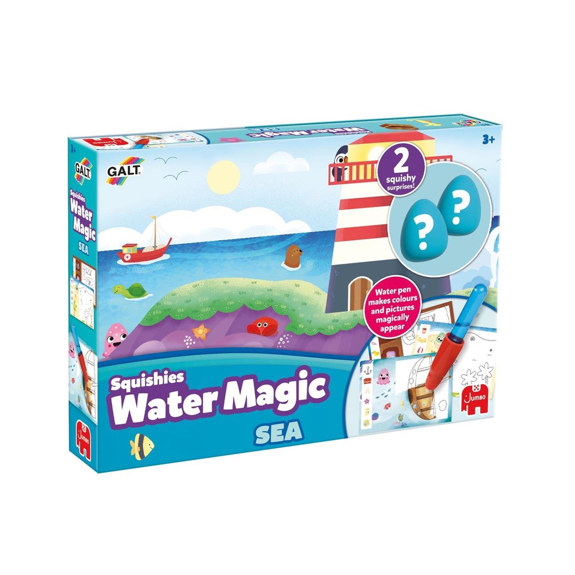Jumbo water magic squishies sea animals