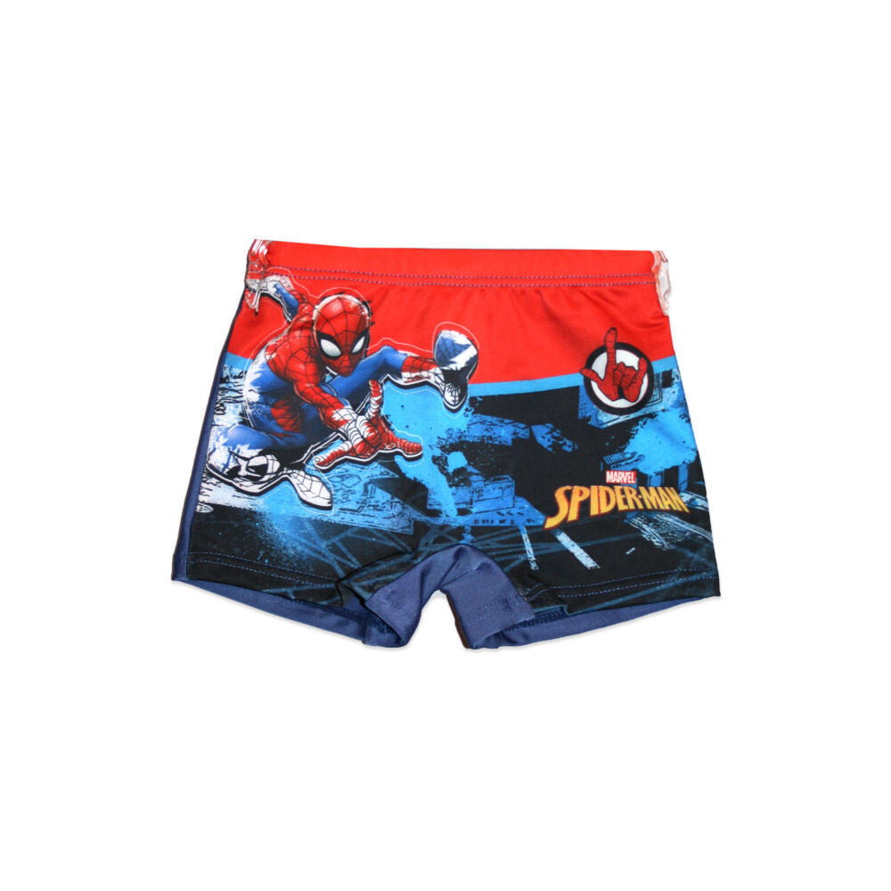 Spiderman swim boxers for boys - with Spiderman inscription