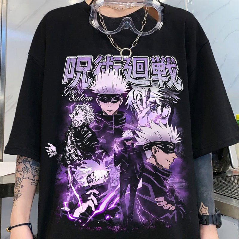 Jujutsu Kaisen Gojo Satoru Status Change T-Shirt